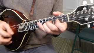 Fishers Hornpipe  Traditional Fiddle Tune on Mandolin [upl. by Nallaf]