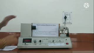 To determine Plancks constant using photo electric effect May 19 2021 [upl. by Israeli]