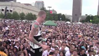 Machine Gun Kelly performs at Ohios Homecoming [upl. by Ihpen]