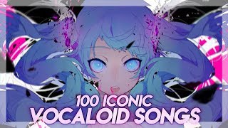 100 Iconic VOCALOID Songs That Every Fan Should Know [upl. by Samala617]