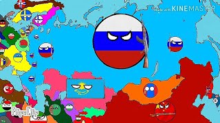 History of Russia 19002019 Countryballs [upl. by Earissed617]