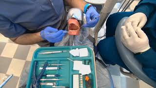 Composite Filling Practice  HCC Dental Assisting [upl. by Lorac]