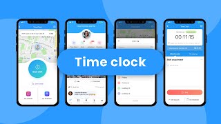 Connecteam  The Worlds Best Employee Time Clock App [upl. by Cahra81]