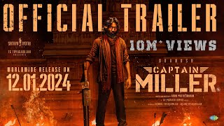 CAPTAIN MILLER  Trailer  Dhanush  Shivarajkumar Sundeep Kishan  Arun Matheswaran [upl. by Tekcirc]