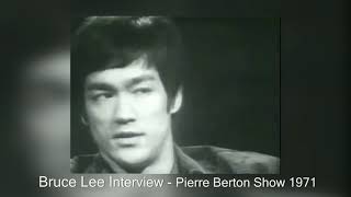 Bruce Lee Interview Pierre Berton Show 1971 [upl. by Yorgos]