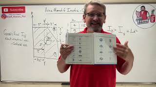 Statics Lesson 69  Moment of Inertia Composite Shape Method [upl. by Roland]