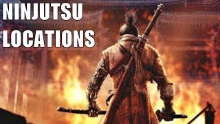 Sekiro Guide  Where to Find amp Unlock All Ninjutsu [upl. by Durtschi]