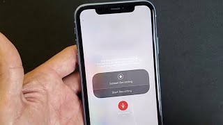 iPhone XR How to EnableUse Screen Recorder w Microphone Examples [upl. by Chenay149]