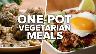 OnePot Vegetarian Meals [upl. by Laeahcim]