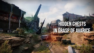 Destiny 2  Hidden Chests In Grasp of Avarice Locations [upl. by Johnny]