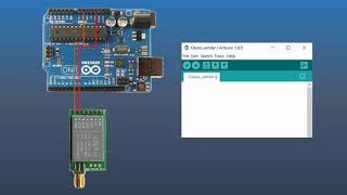 EBYTE E32 LoRa Transceiver  Simple Arduino Setup [upl. by Aronaele456]