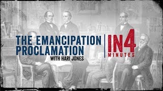 The Emancipation Proclamation The Civil War in Four Minutes [upl. by Sahc]