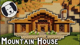 Minecraft  Mountain House Tutorial [upl. by Fuller716]