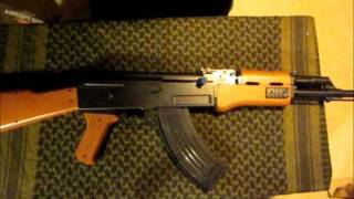 Spring CYMA AK47 Airsoft Rifle Review [upl. by Iorgo]