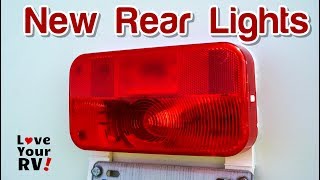 Replacing My Fifth Wheel Trailer Tail Lights [upl. by Uzziel]