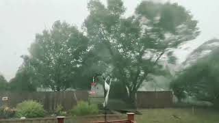 CATEGORY 2 Hurricane in CEDAR RAPIDS IOWA Derecho [upl. by Aniratac138]