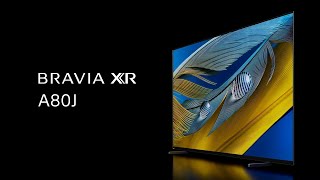 Sony BRAVIA XR A80J OLED 4K HDR TV with Google Assistant [upl. by Powe401]