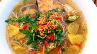 Canh Chua Cá  Vietnamese Sweet amp Sour Fish Soup  Helens Recipes [upl. by Mannuela]