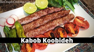 Kabab Kabob Koobideh Recipe  Persian National Grilled Dish [upl. by Gnous535]