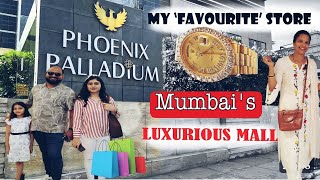 Phoenix Palladium Mall Tour  Mumbais Luxurious Stores  palladiummall [upl. by Aislehc]