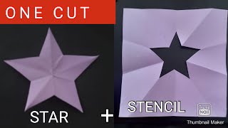 DIY Easy Star Stencil [upl. by Haissi]