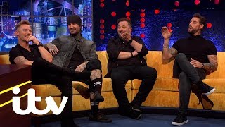 Boyzones Pavarotti Plane Story  The Jonathan Ross Show  ITV [upl. by Ecinereb]