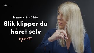 Klippe håret frisør viser hvordan klippe tupper [upl. by Atnauqahs]