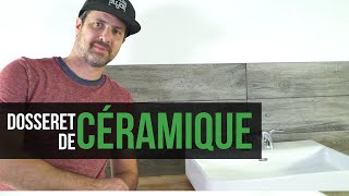 Comment poser de la céramique au mur [upl. by Stover]