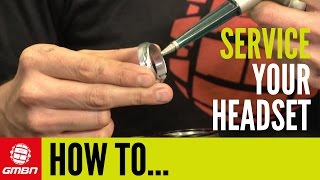 How To Service Your Mountain Bike Headset [upl. by Fauch]