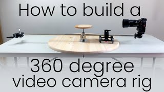 How to build a 360 degree video camera rig – DIY 360 Camera rig [upl. by Ttik]