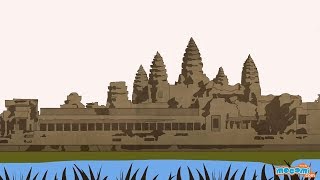 Angkor Wat Temple History and Facts  Fact or Fiction  Educational Videos by Mocomi Kids [upl. by Ananna]