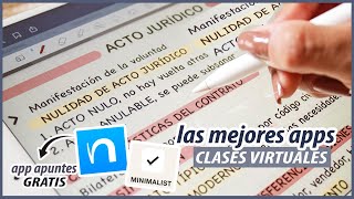 LAS MEJORES APPS PARA ESTUDIANTES  APP para hacer APUNTES DIGITALES GRATIS [upl. by Onateag]