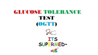 GLUCOSE TOLERANCE TESTOGTT [upl. by Yllitnahc]