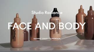 NEW Studio Radiance Face and Body Radiant Sheer Foundation  MAC Cosmetics [upl. by Alfred583]