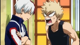 Todoroki vs Bakugou Moments DUB Part 1 [upl. by Ddahc]