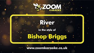 Bishop Briggs  River  Karaoke Version from Zoom Karaoke [upl. by Ahsiloc648]