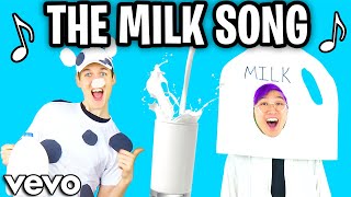 THE MILK SONG Official LankyBox Music Video [upl. by Ennahs]