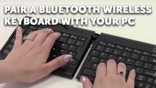 How to connect a Bluetooth Keyboard to PC [upl. by Nawrocki]