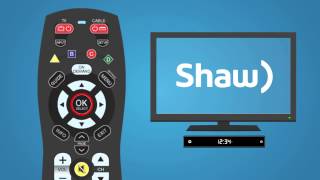 HOW TO  Program your Shaw Receiver Remote to Your TV [upl. by Eisteb]