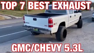 Top 7 BEST Exhaust Set Ups for Chevy Silverado 53L [upl. by Millburn]