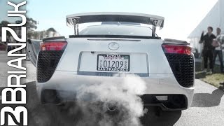 Lexus LFA Revving Hard [upl. by Aronel72]