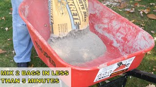 How to properly mix concrete [upl. by Aivek740]