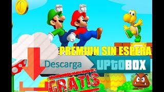 Cmo descargar de UPTOBOX PREMIUN sin espera [upl. by Saoj]