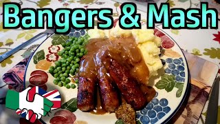 Bangers amp Mash with Onion Gravy  A Classic British Comfort Food [upl. by Ogdon387]