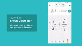 SketchCalculator  Microsoft Math Solver [upl. by Hammel]