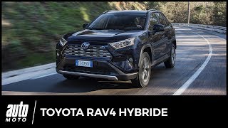 Essai Toyota RAV4 Hybride  le retour du roi [upl. by Akihsay]