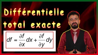 Différentielle totale exacte  Mathématique Pour La Thermodynamique [upl. by Oleic]