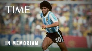 Diego Maradona In Memoriam  TIME [upl. by Enirroc]