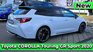 New Toyota COROLLA Touring GR Sport 2020 Review Interior Exterior [upl. by Aihtekal]