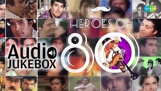 Best of 80s Hindi Songs  Evergreen Hindi Songs Jukebox  Bollywood Heroes Special [upl. by Anjali]